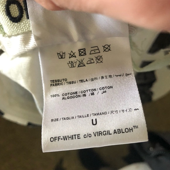 Off-White CUT OFF hat Virgil Abloh - Picture 5 of 8